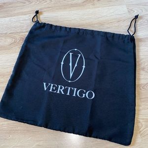 Black vertigo dust bag